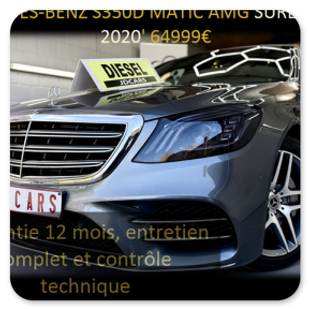 MERCEDES-BENZ S350D AUTOMATIQUE FULL OPTIONS AMG GARANTIE 1 AN CTOK 64999€