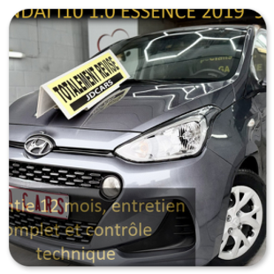 HYUNDAI I10 1.0 ESSENCE 31MKM GARANTIE 1 AN CTOK 9999€