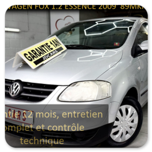 VOLKSWAGEN FOX FRESH 1.2 ESSENCE GARANTIE 1 AN CTOK 3499€