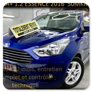 FORD KA+ ULTIMATE 1.2 ESSENCE 50MKM GARANTIE 1 AN CTOK 7999€