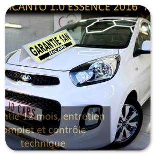 KIA PICANTO 1.0 ESSENCE 54MKM GARANTIE 1 AN CTOK 7999€