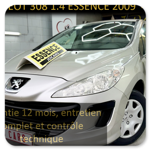 PEUGEOT 308 1.4 ESSENCE GARANTIE 1 AN CTOK 4999€