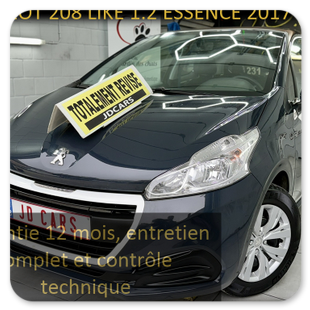 PEUGEOT 208 LIKE 1.2 ESSENCE GARANTIE 1 AN CTOK 5499€