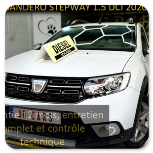DACIA SANDERO STEPWAY 1.5 DCI GARANTIE 1 AN CTOK 9499€