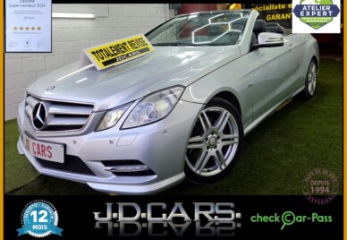 MERCEDES-BENZ E220CDI AMG CABRIOLET BLUE EFFICENCY GARANTIE 1 AN CTOK 13499€ TTC