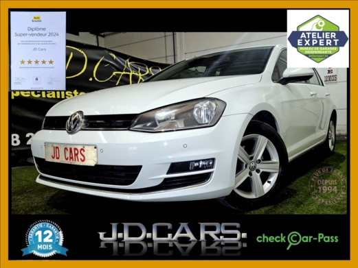 Volkswagen golf 7 1.6 tdi 105 automatique garantie 1 an ctok 10999€ ttc