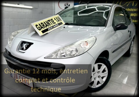 PEUGEOT 206+ 1.1 ESSENCE 60MKM GARANTIE 1 AN CTOK 4499€