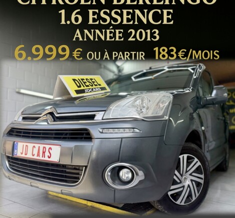 CITROËN BERLINGO 1.6 ESSENCE MULTISPACE GARANTIE 1 AN CTOK 6999€ TTC