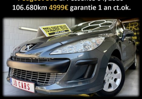 PEUGEOT 308 1.4 ESSENCE GARANTIE 1AN CTOK 4999€ TTC