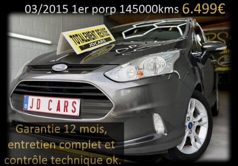 FORD BMAX 1.0 ECOBOOST GARANTIE 1 AN CTOK 6499€ TTC