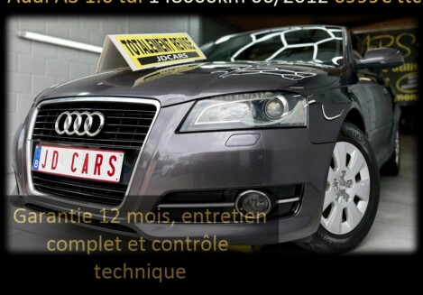 AUDI A3 1.6 TDI 105 GARANTIE 1 AN CTOK 6999€ TTC