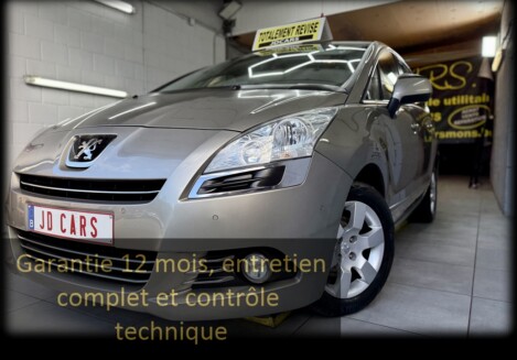 PEUGEOT 5008 1.6 HDI GARANTIE 1 AN CTOK 6499€ TTC