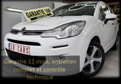 CITROEN C3 1.0 ESSENCE 74MKM GARANTIE 1 AN CTOK 5999€