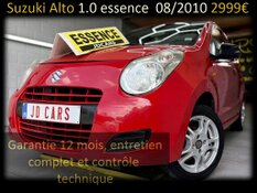 SUZUKI ALTO 1.0 ESSENCE GARANTIE 1 AN CTOK 2999€ TTC