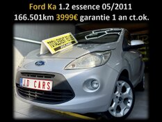 FORD KA 1.2 ESSENCE GARANTIE 1 AN CTOK 3999€ TTC