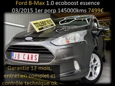 FORD BMAX 1.0 ECOBOOST GARANTIE 1 AN CTOK 6499€ TTC