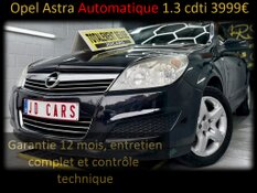 OPEL ASTRA AUTOMATIQUE GARANTIE 1 AN CTOK 3999€ TTC