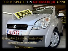SUZUKI SPLASH AUTOMATIQUE 1.2 ESSENCE GARANTIE 1 AN CTOK 4999€ TTC 