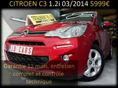 CITROEN C3 1.2 ESSENCE GARANTIE 1 AN CTOK 5999€ TTC