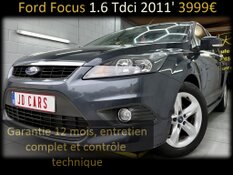 FORD FOCUS 1.6 TDCI 90 GARANTIE 1 AN CTOK 3999€ TTC