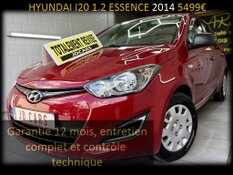 HYUNDAI I20 1.2 ESSENCE GARANTIE 1A N CTOK 5499€ TTC