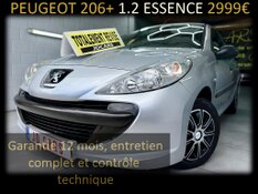 PEUGEOT 206+ 1.1 ESSENCE GARANTIE 1 AN CTOK 2999€