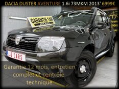 DACIA DUSTER AVENTURE 1.6 ESSENCE 73MKM GARANTIE 1 AN CTOK 6999€
