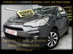 CITROEN C3 1.2 ESSENCE 49MKM GARANTIE 1 AN CTOK 5999€ CITROEN C3 1.2 ESSENCE 49MKM GARANTIE 1 AN CTOK 5999€