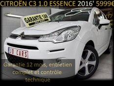 CITROEN C3 1.0 ESSENCE 74MKM GARANTIE 1 AN CTOK 5999€