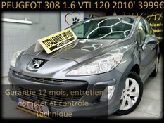 PEUGEOT 308 1.6 VTI 120 GARANTIE 1 AN CTOK 3999€
