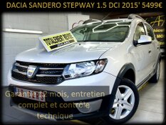DACIA SANDERO STEPWAY 1.5 DCI GARANTIE 1 AN CTOK 5499€