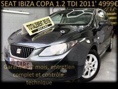 SEAT IBIZA COPA 1.2 TDI GARANTIE 1 AN CTOK 4999€ 