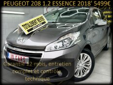 PEUGEOT 208 1.2 ESSENCE ALLURE GARANTIE 1 AN CTOK 5499€