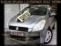 SUZUKI SPLASH 1.0 ESSENCE GARANTIE 1 AN CTOK 3999€