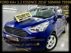 FORD KA+ ULTIMATE 1.2 ESSENCE 50MKM GARANTIE 1 AN CTOK 7999€