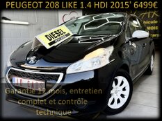 PEUGEOT 208 1.4 HDI GARANTIE 1 AN CTOK 6499€